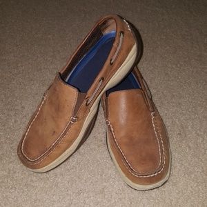 Men's Sperry Topsider slip on loafers.